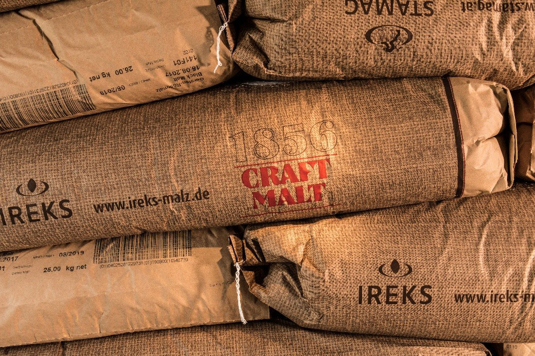 Säcke mit Malz